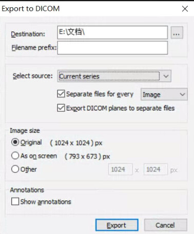 dicomdir file structure